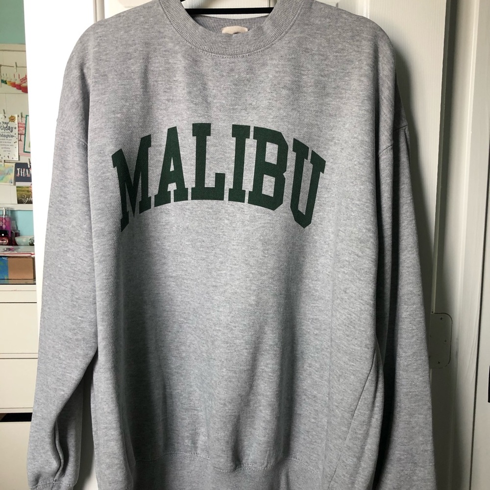 brandy melville/j.galt: malibu sweatshirt